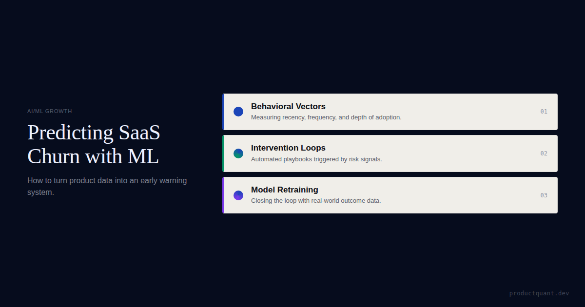 Predicting SaaS Churn with ML