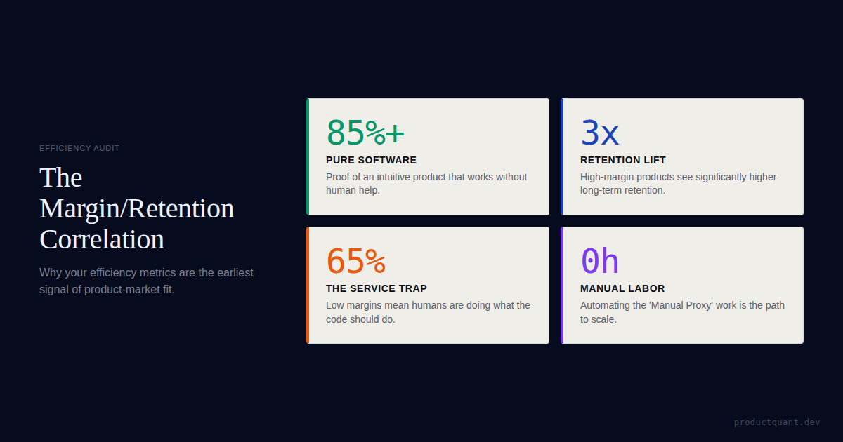 The Retention Signal in Gross Margin