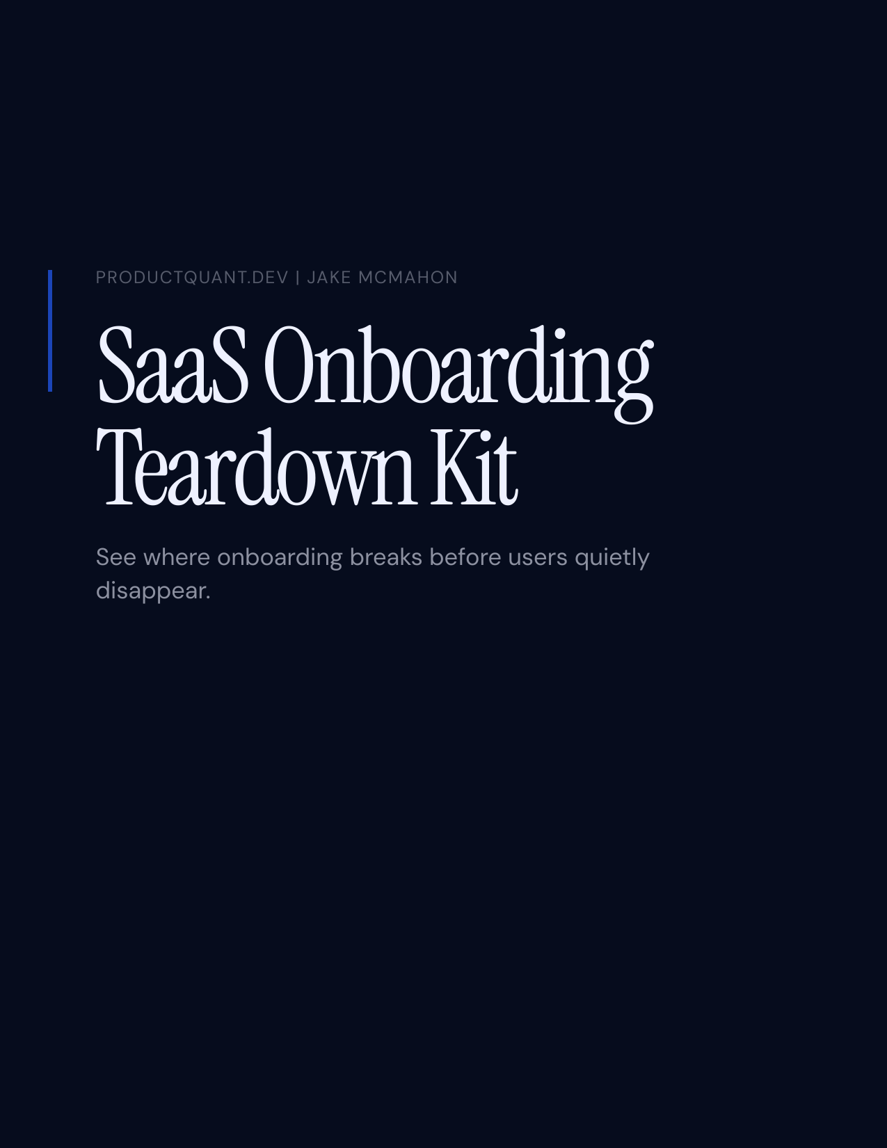 Onboarding Teardown Kit cover
